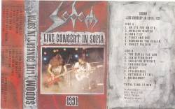 Sodom (GER-1) : Live Concert in Sofia